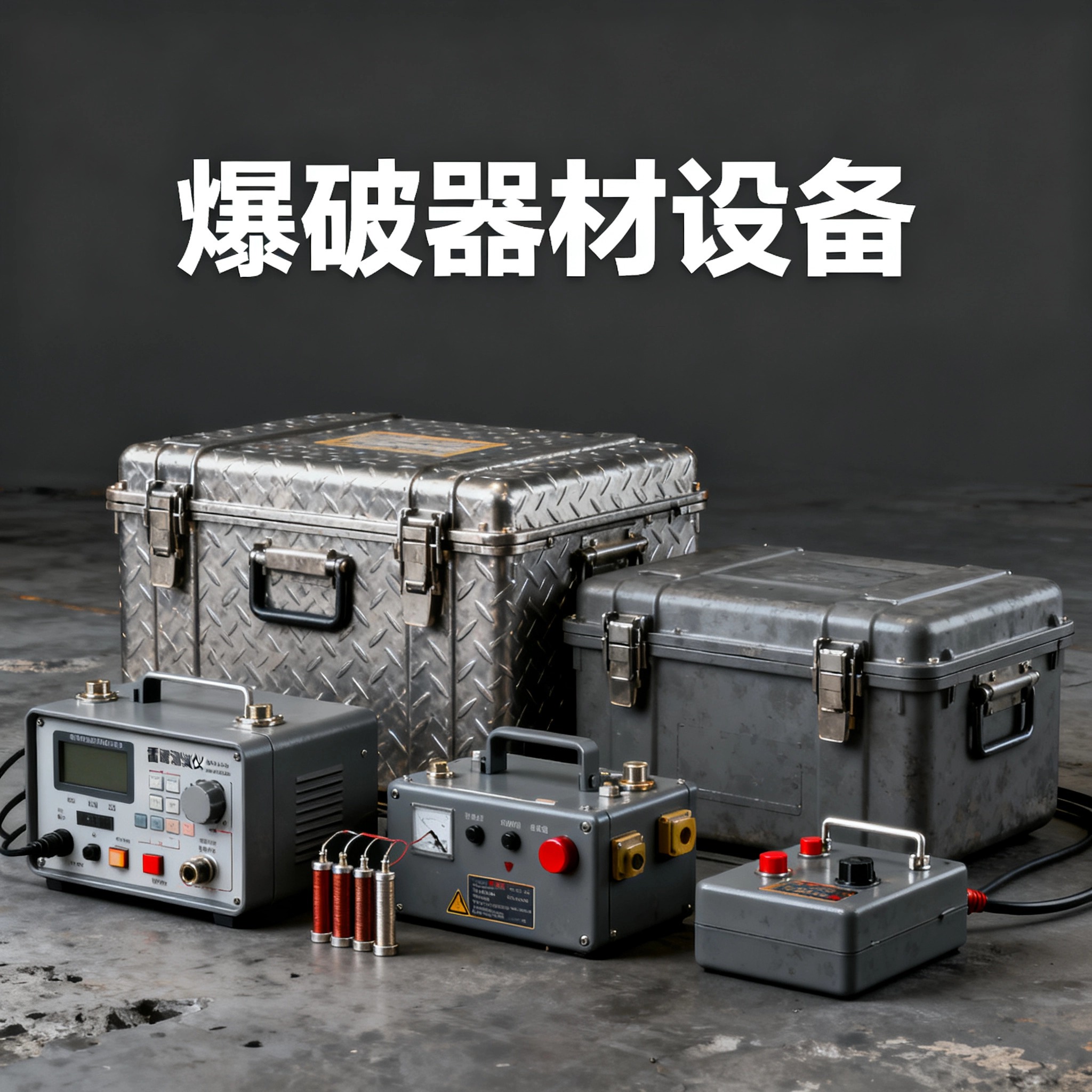 尖扎爆破工程师的“兵器库”：常用器材一册通